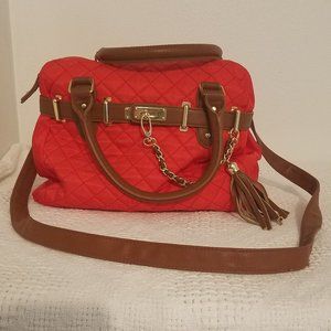 Steve Madden Red Handbag with Shoulder Strap